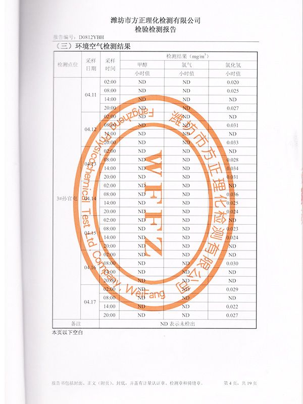 环境检测报告